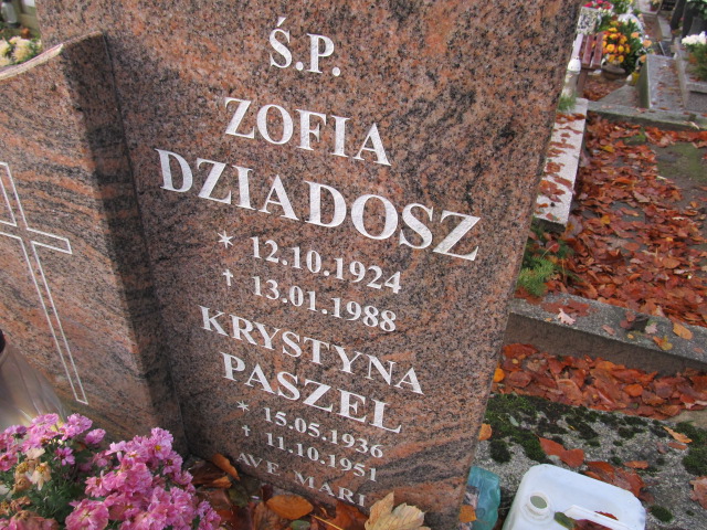 Tomasz DZIADOSZ 1941 Słupsk - Grobonet - Wyszukiwarka osób pochowanych