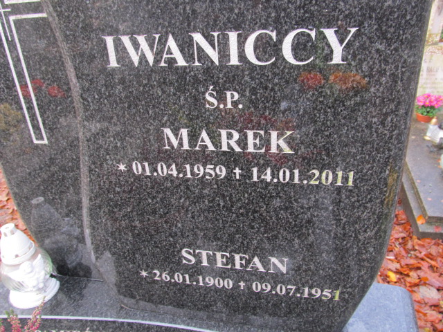 Marek IWANICKI 1959 Słupsk - Grobonet - Wyszukiwarka osób pochowanych
