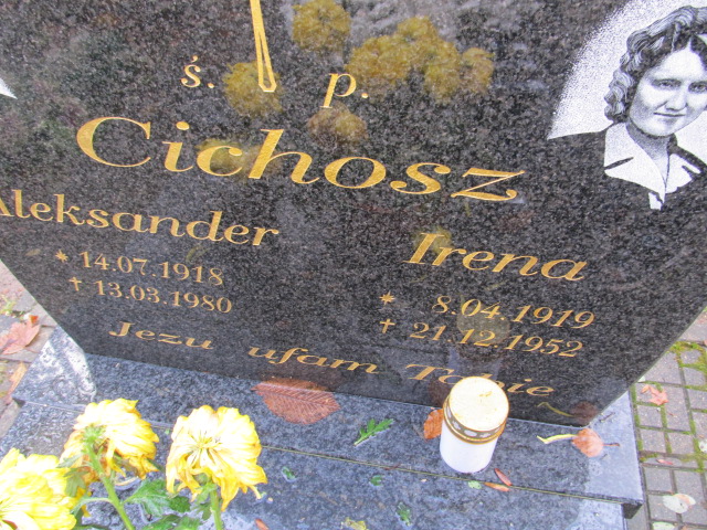 Irena Cichosz 1919 Słupsk - Grobonet - Wyszukiwarka osób pochowanych