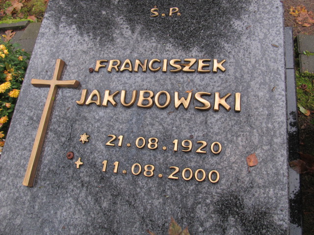 Zofia JAKUBOWSKA 1930 Słupsk - Grobonet - Wyszukiwarka osób pochowanych