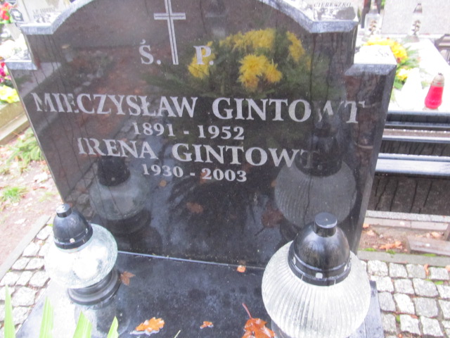 Mieczysław GINTOWT 1891 Słupsk - Grobonet - Wyszukiwarka osób pochowanych