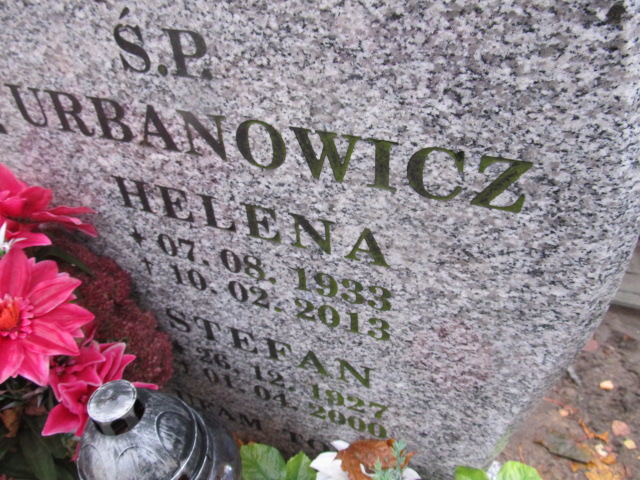 Stefan URBANOWICZ 1927 Słupsk - Grobonet - Wyszukiwarka osób pochowanych