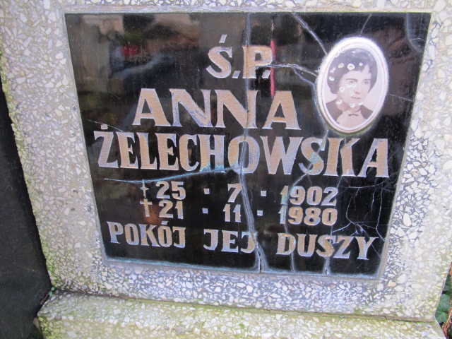 Anna ŻELECHOWSKA 1902 Słupsk - Grobonet - Wyszukiwarka osób pochowanych