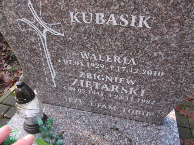 Waleria KUBASIK 1929 Słupsk - Grobonet - Wyszukiwarka osób pochowanych