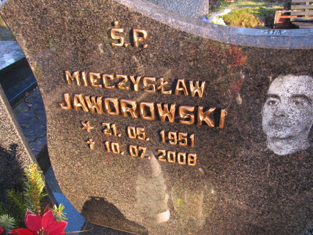 Mieczysław JAWOROWSKI 1951 Słupsk - Grobonet - Wyszukiwarka osób pochowanych