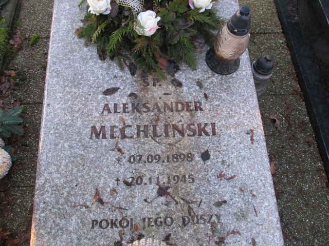 Aleksander MECHLIŃSKI 1888 Słupsk - Grobonet - Wyszukiwarka osób pochowanych