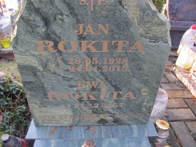 Jan ROKITA 1928 Słupsk - Grobonet - Wyszukiwarka osób pochowanych