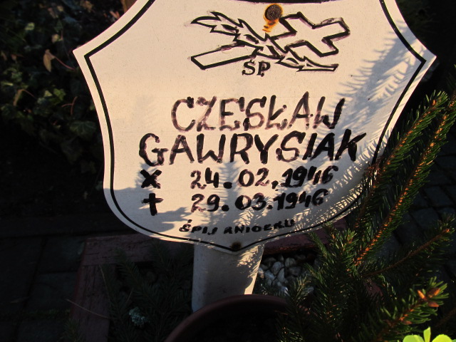 Czesław GAWRYSIAK 1946 Słupsk - Grobonet - Wyszukiwarka osób pochowanych