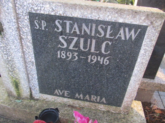 Stanisław SZULC 1893 Słupsk - Grobonet - Wyszukiwarka osób pochowanych