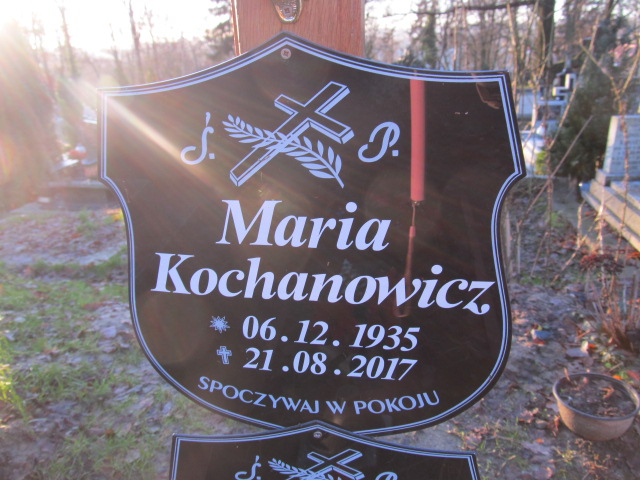 Helena KOCHANOWICZ 1895 Słupsk - Grobonet - Wyszukiwarka osób pochowanych