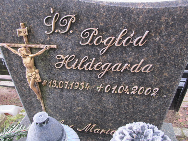 Hildegarda POGŁÓD 1934 Słupsk - Grobonet - Wyszukiwarka osób pochowanych