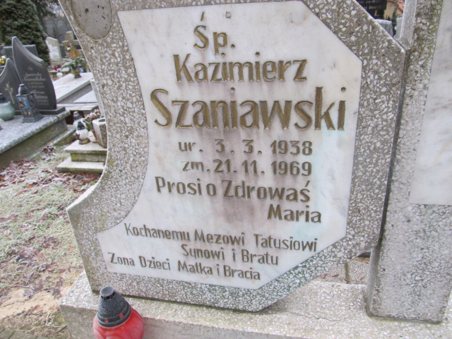 Kazimierz SZANIAWSKI 1938 Słupsk - Grobonet - Wyszukiwarka osób pochowanych