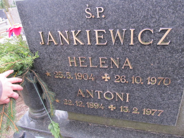 Helena Jankiewicz 1904 Słupsk - Grobonet - Wyszukiwarka osób pochowanych