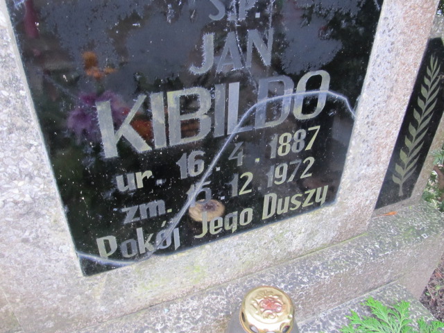 Jan KIBILDO 1887 Słupsk - Grobonet - Wyszukiwarka osób pochowanych