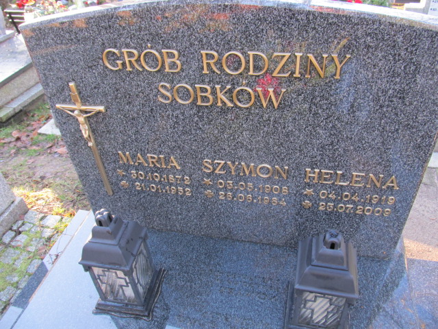 Helena SOBKÓW 1919 Słupsk - Grobonet - Wyszukiwarka osób pochowanych