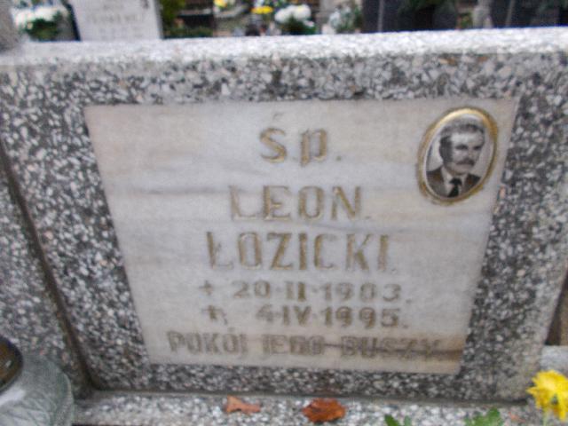 Leon ŁOZICKI 1903 Słupsk - Grobonet - Wyszukiwarka osób pochowanych