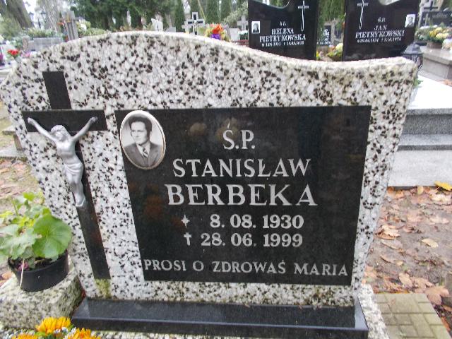 Stanisław BERBEKA 1930 Słupsk - Grobonet - Wyszukiwarka osób pochowanych