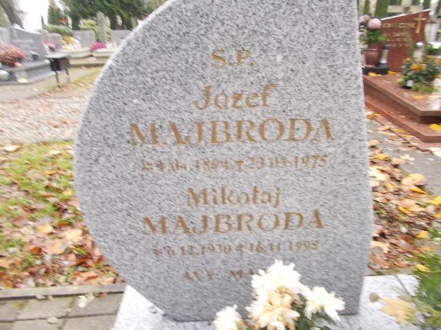 Józef Majbroda 1894 Słupsk - Grobonet - Wyszukiwarka osób pochowanych