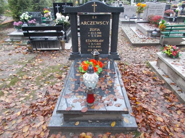 Grób ZOFIA ARCZEWSKA