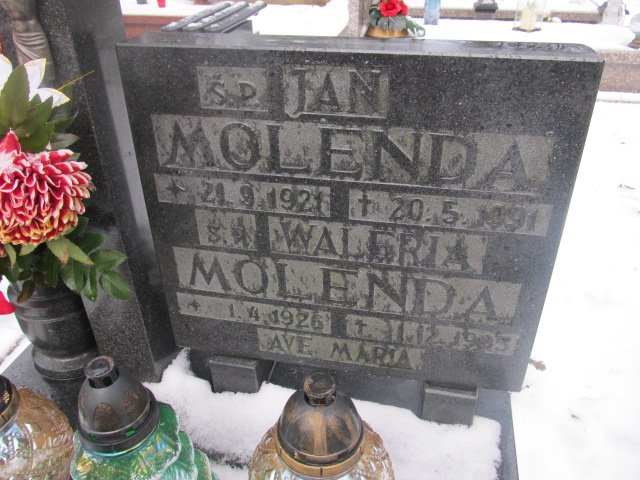 Waleria MOLENDA 1926 Słupsk - Grobonet - Wyszukiwarka osób pochowanych