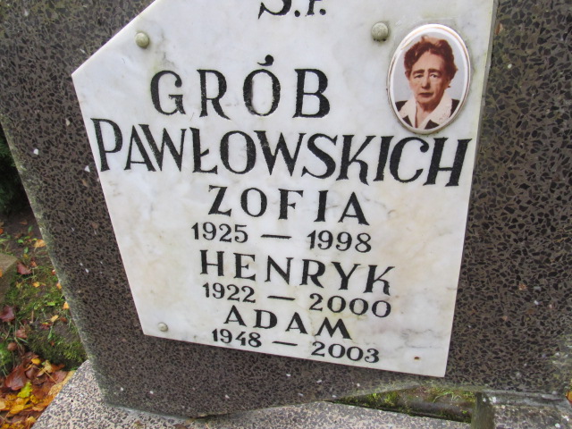Zofia PAWŁOWSKA 1925 Słupsk - Grobonet - Wyszukiwarka osób pochowanych