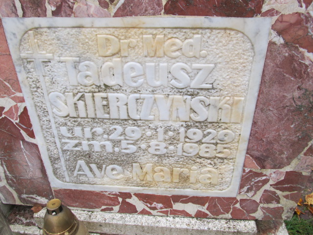 Henryk SKIERCZYŃSKI 1958 Słupsk - Grobonet - Wyszukiwarka osób pochowanych