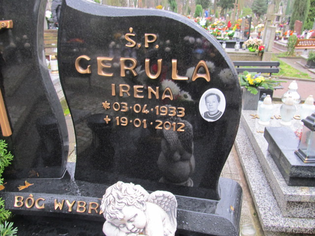 Irena GERULA 1933 Słupsk - Grobonet - Wyszukiwarka osób pochowanych