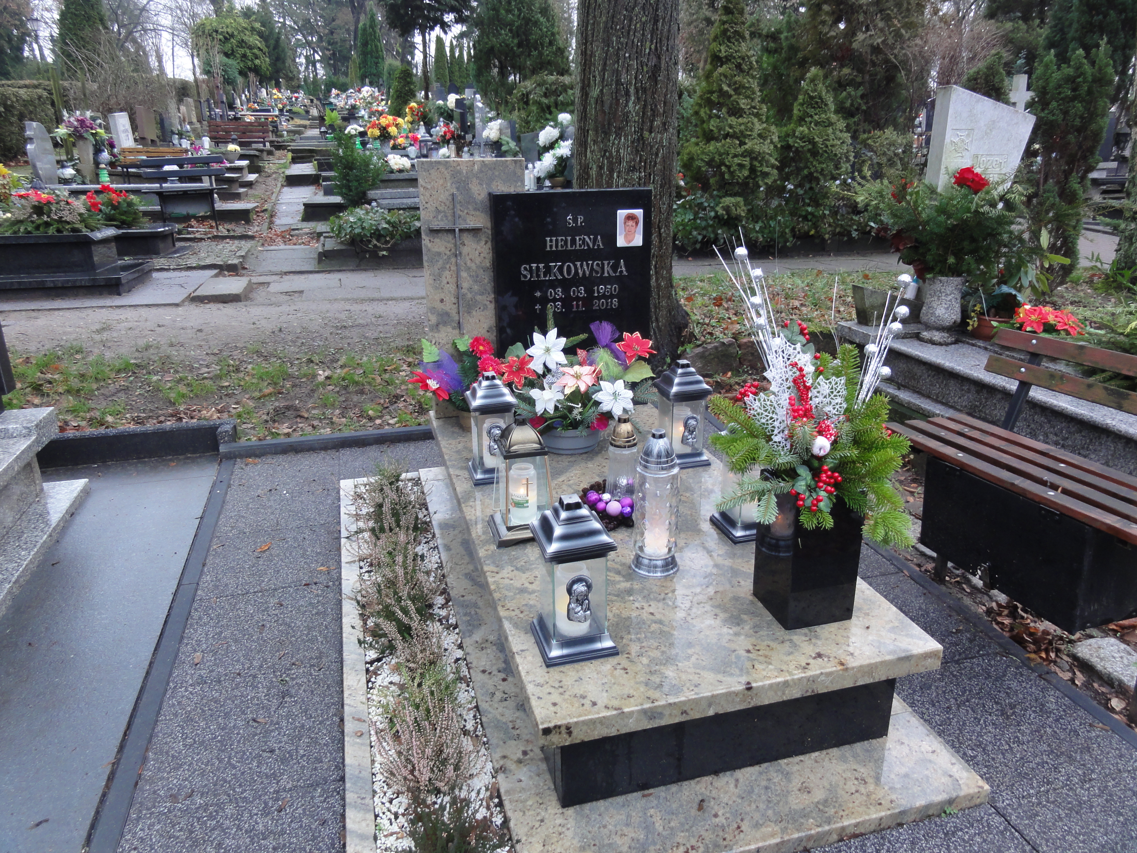 Grób HELENA SIŁKOWSKA