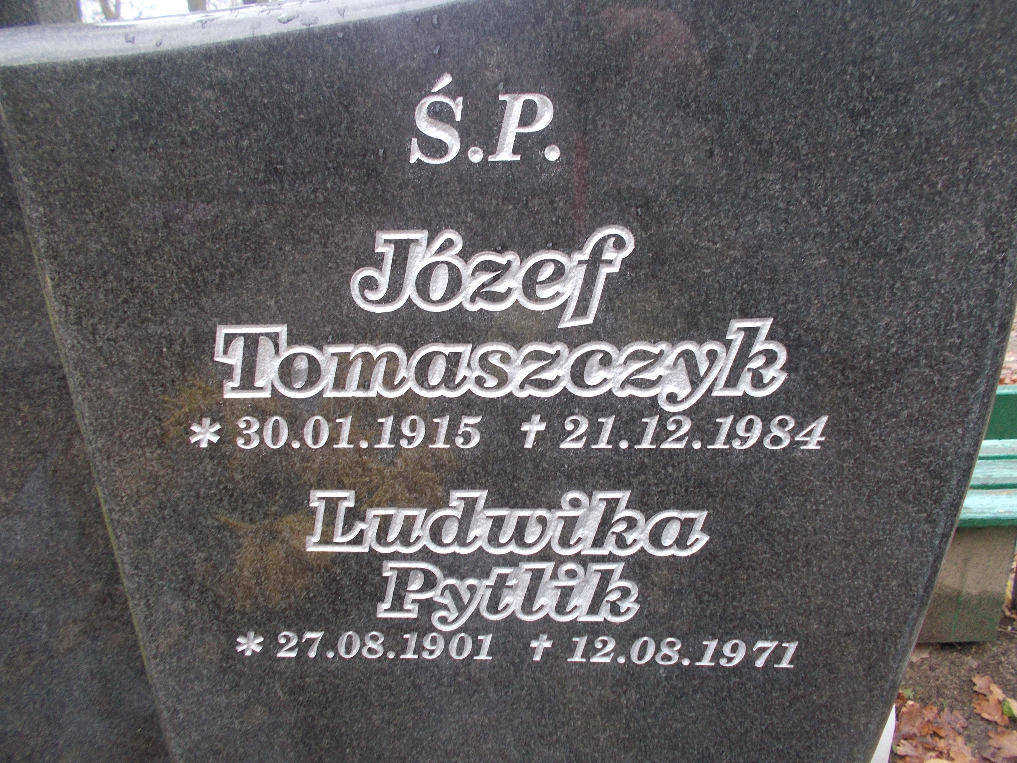 Józef TOMASZCZYK 1915 Słupsk - Grobonet - Wyszukiwarka osób pochowanych