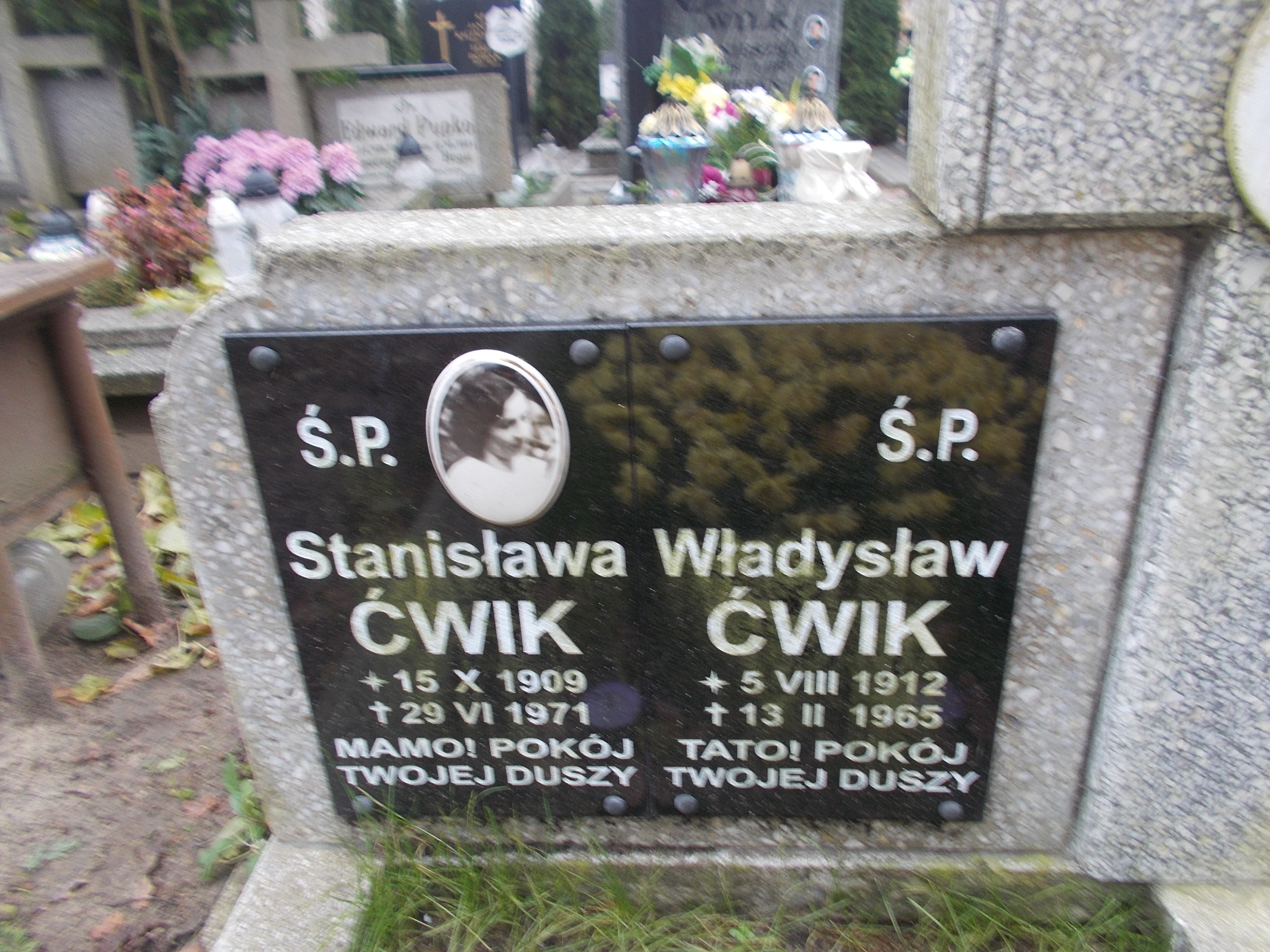 Stanisława Ćwik 1909 Słupsk - Grobonet - Wyszukiwarka osób pochowanych