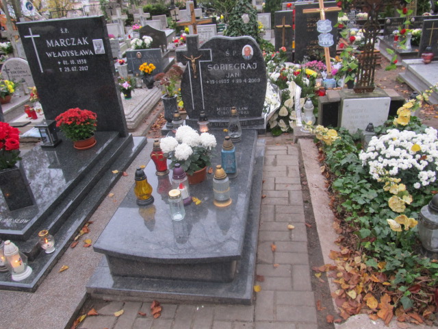 Grób JAN SOBIEGRAJ