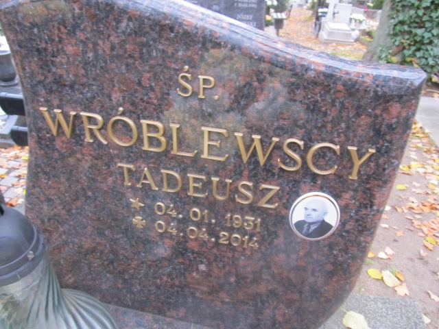 Tadeusz WRÓBLEWSKI 1931 Słupsk - Grobonet - Wyszukiwarka osób pochowanych