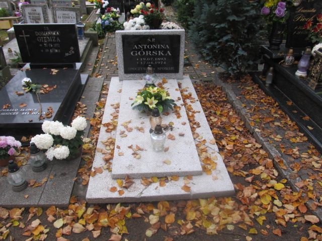 Grób ANTONINA GÓRSKA