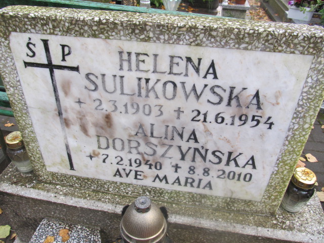 Helena SULIKOWSKA 1903 Słupsk - Grobonet - Wyszukiwarka osób pochowanych