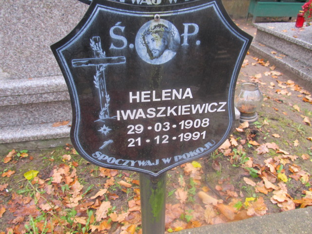 Helena IWASZKIEWICZ 1908 Słupsk - Grobonet - Wyszukiwarka osób pochowanych