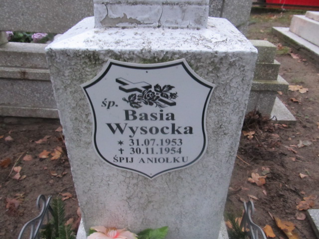 Barbara WYSOCKA 1953 Słupsk - Grobonet - Wyszukiwarka osób pochowanych