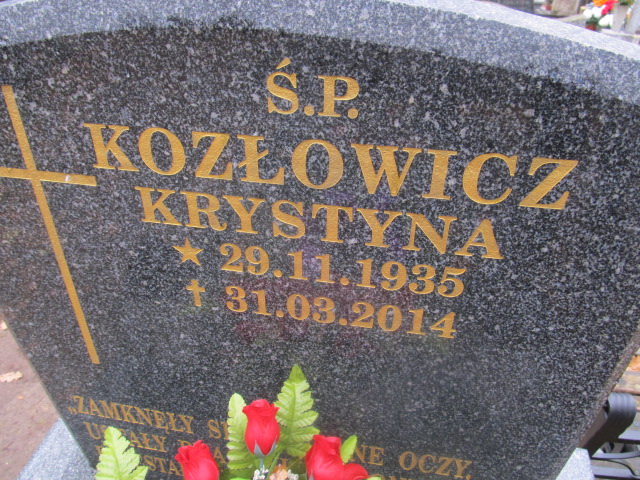 Mieczysław JANOWICZ 1863 Słupsk - Grobonet - Wyszukiwarka osób pochowanych