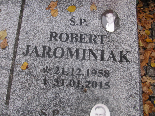 Robert JAROMINIAK 1958 Słupsk - Grobonet - Wyszukiwarka osób pochowanych