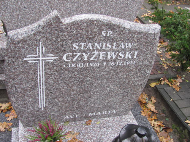 Stanisław CZYŻEWSKI 1930 Słupsk - Grobonet - Wyszukiwarka osób pochowanych