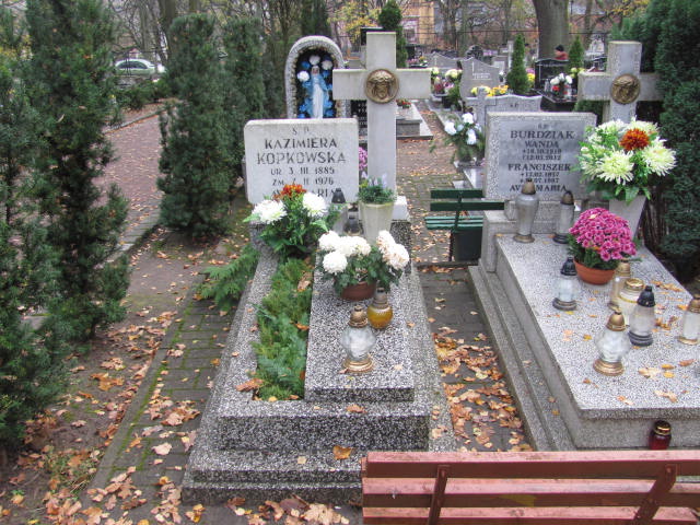 Grób KAZIMIERA KOPKOWSKA
