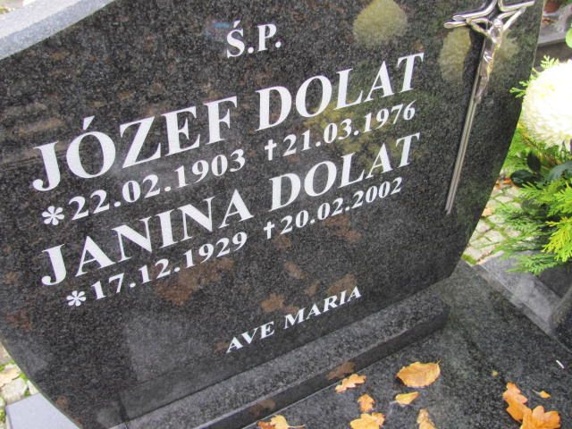 Janina DOLAT 1929 Słupsk - Grobonet - Wyszukiwarka osób pochowanych