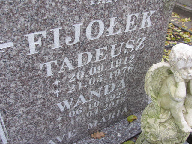 Tadeusz FIJOŁEK 1912 Słupsk - Grobonet - Wyszukiwarka osób pochowanych