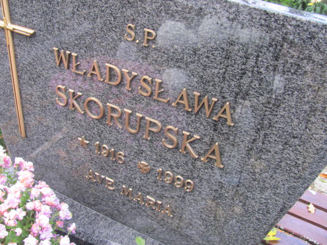 Władysława SKORUPSKA 1916 Słupsk - Grobonet - Wyszukiwarka osób pochowanych