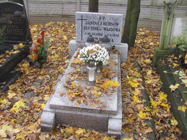 Grób JANINA RUCIŃSKA WAJDOWA