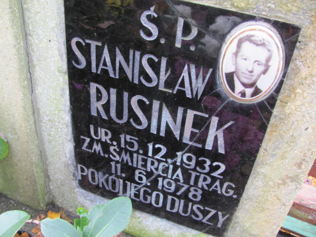 Stanisław RUSINEK 1933 Słupsk - Grobonet - Wyszukiwarka osób pochowanych