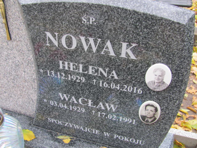 Wacław NOWAK 1929 Słupsk - Grobonet - Wyszukiwarka osób pochowanych