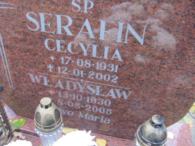 Cecylia SERAFIN 1931 Słupsk - Grobonet - Wyszukiwarka osób pochowanych