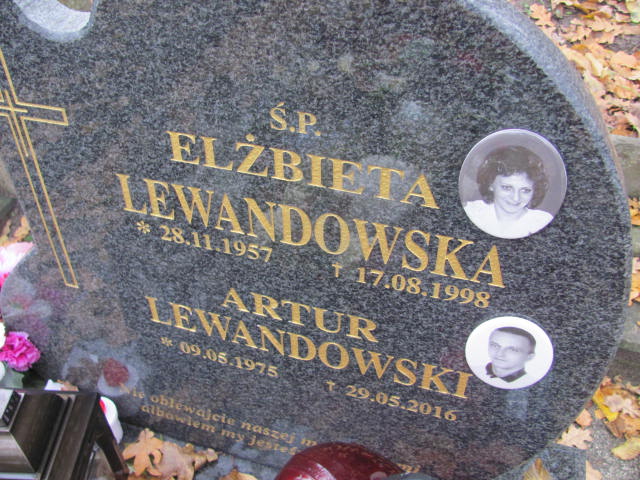 Elżbieta LEWANDOWSKA 1957 Słupsk - Grobonet - Wyszukiwarka osób pochowanych
