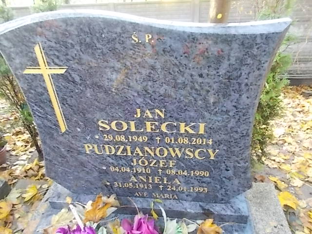 Józef PUDZIANOWSKI 1910 Słupsk - Grobonet - Wyszukiwarka osób pochowanych