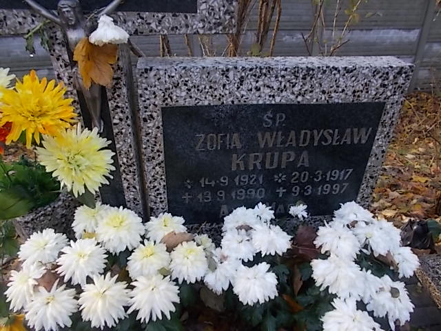 Zofia KRUPA 1921 Słupsk - Grobonet - Wyszukiwarka osób pochowanych